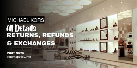 Michael Kors outlet refund policy